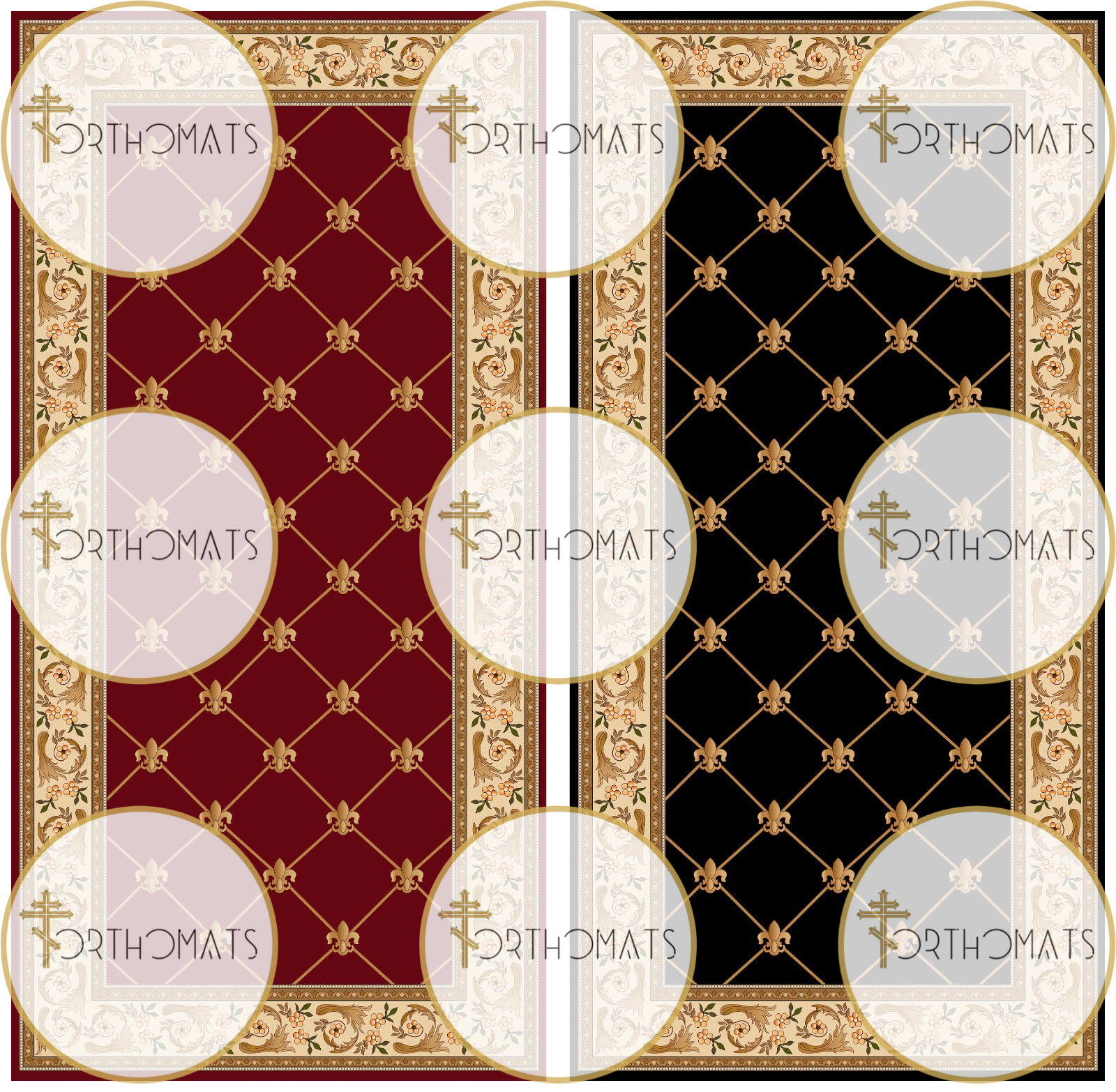 Christian Prayer Mat (Fleur-de-lis) PRE-ORDER!