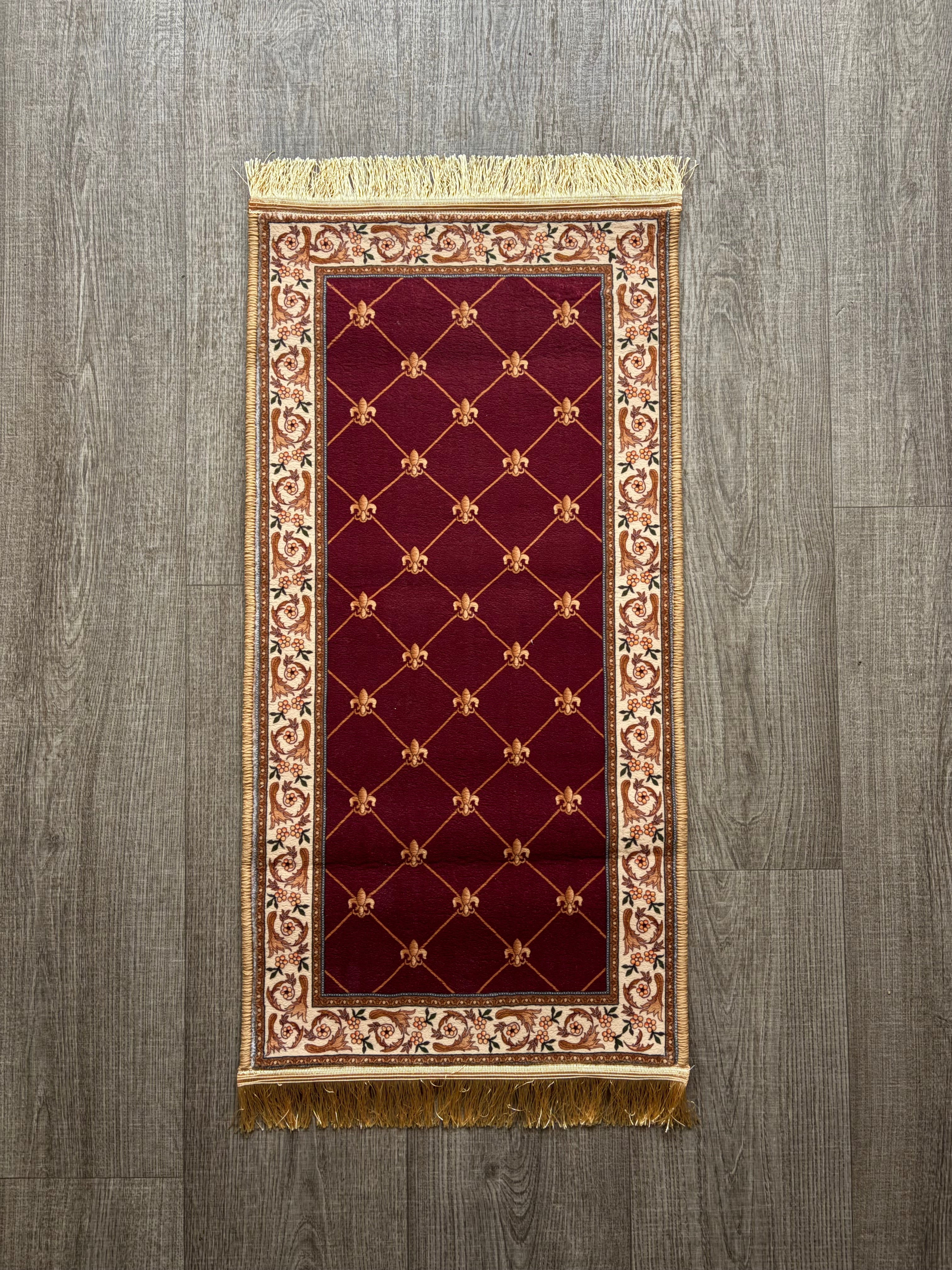 Christian Prayer Mat (Fleur-de-lis) 100x50cm