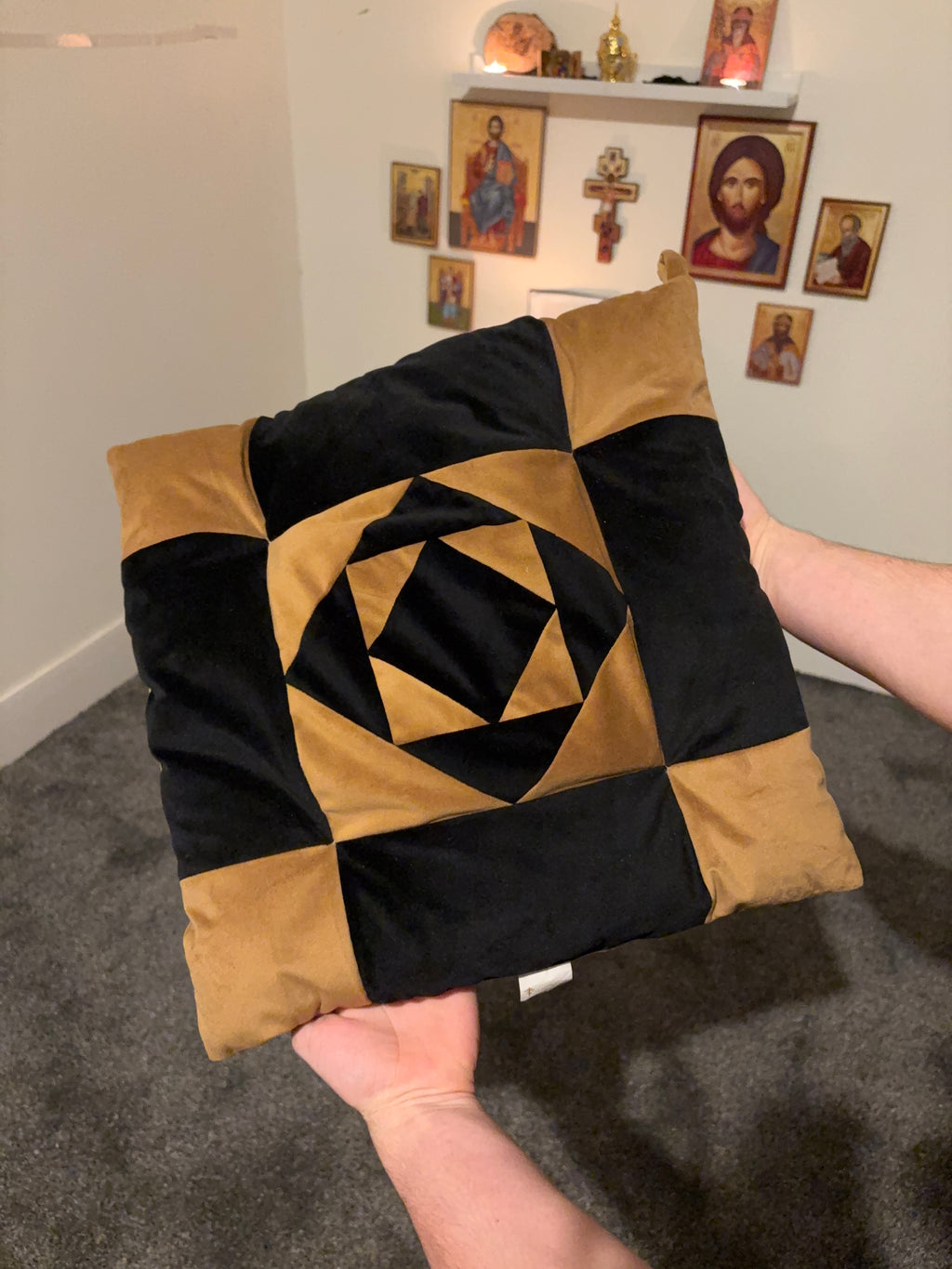 Christian Prayer Cushion (Podruchnik) 40x40cm
