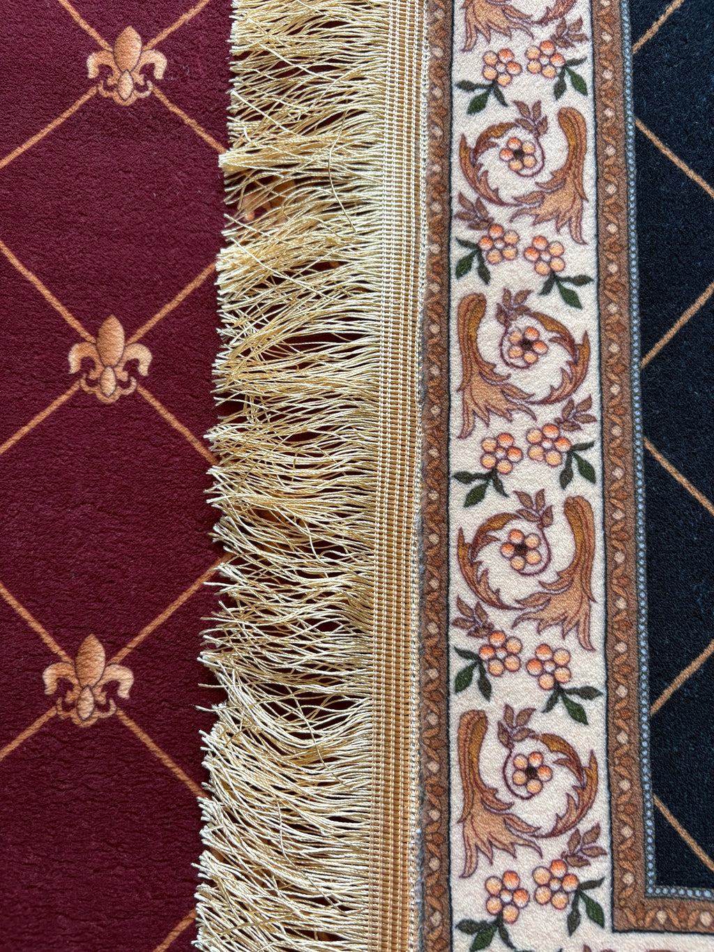 Christian Prayer Mat (Fleur-de-lis) 100x50cm