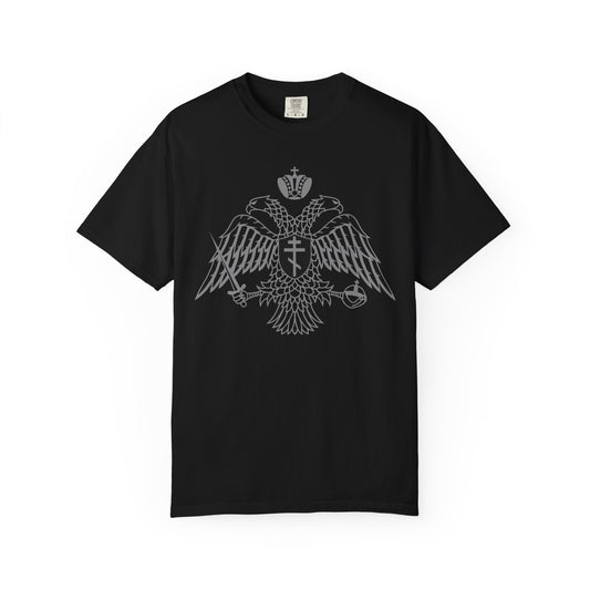 Byzantine Eagle T-shirt Grey (HEAVY TEE)