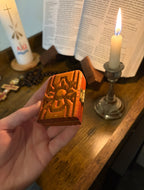 Orthodoxe Klappikone (Christus der Lehrer & Theotokos Hodegetria) – 8x12cm