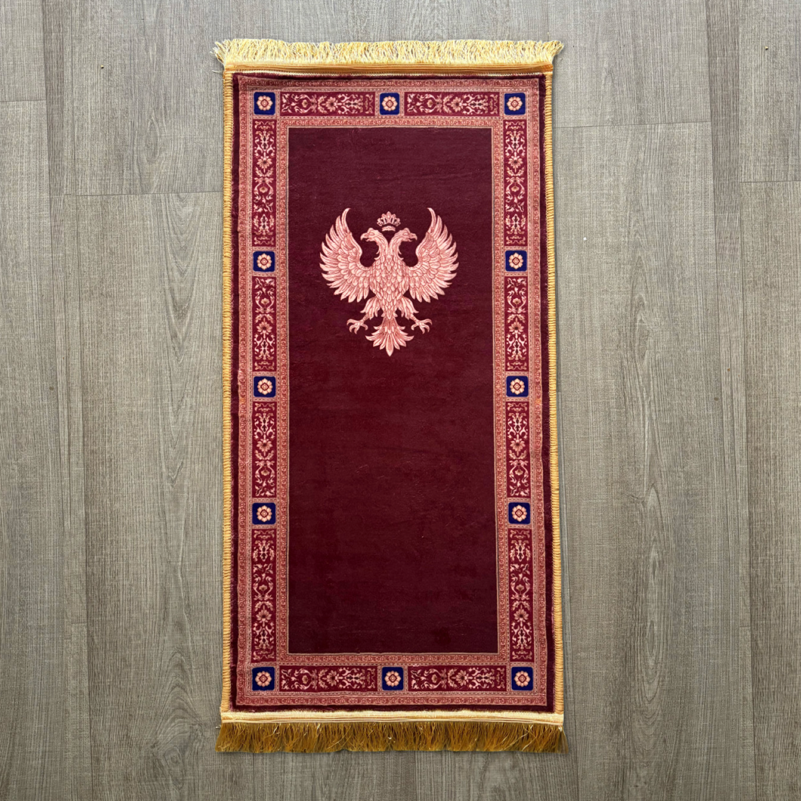 Christian prayer mat (Byzantine eagle) 100x50cm