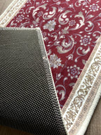 Tapis de prière chrétien (motif floral royal) 100 x 50 cm